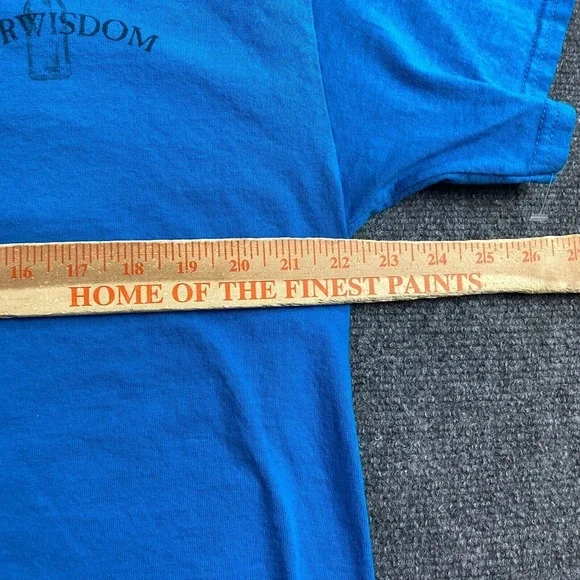 Beerwisdon Shirt Men's Extra Large Blue‎ Graphic Savannah Georgia Cotton Gildan - Picture 8 of 9